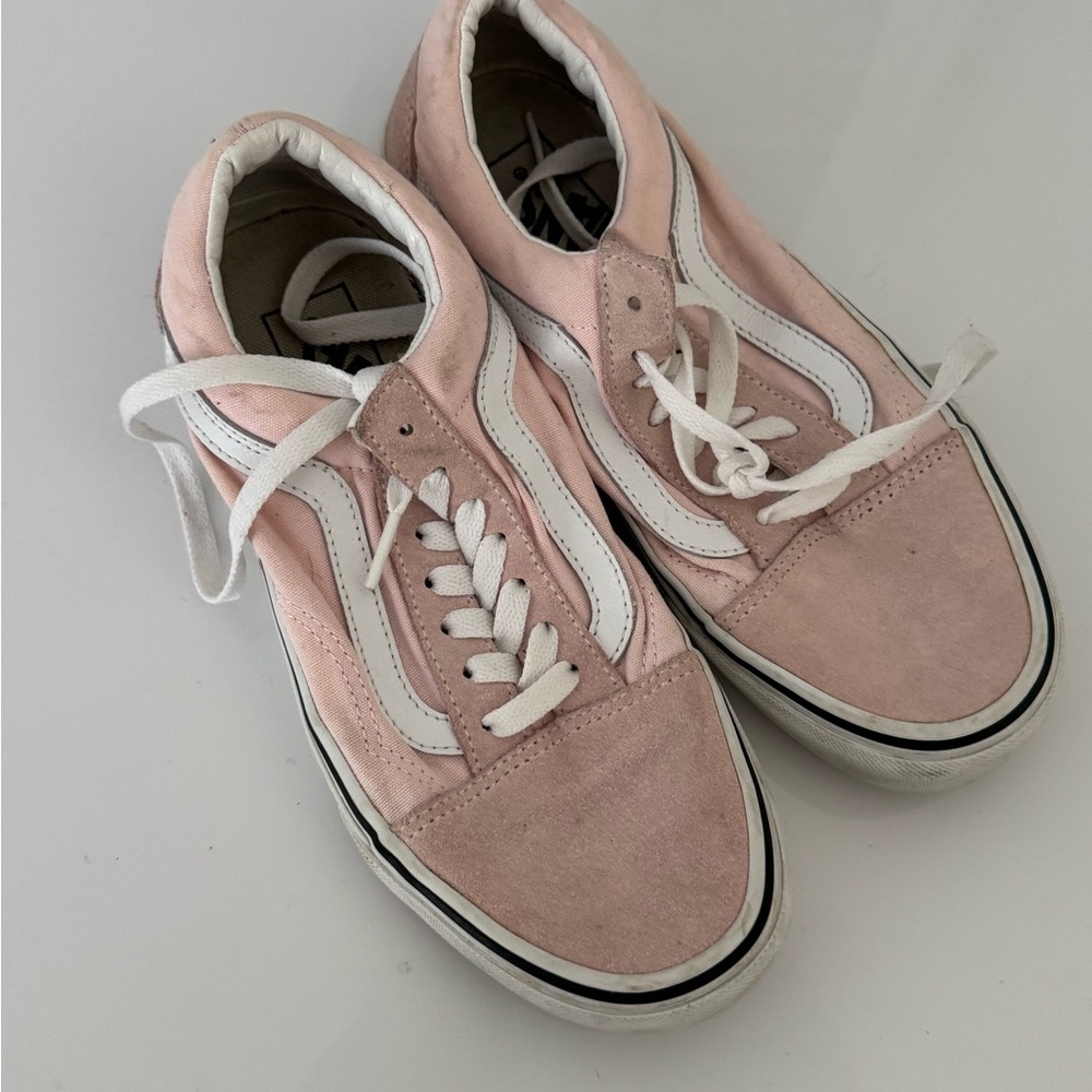 Pink Women's Vans Sneakers W7